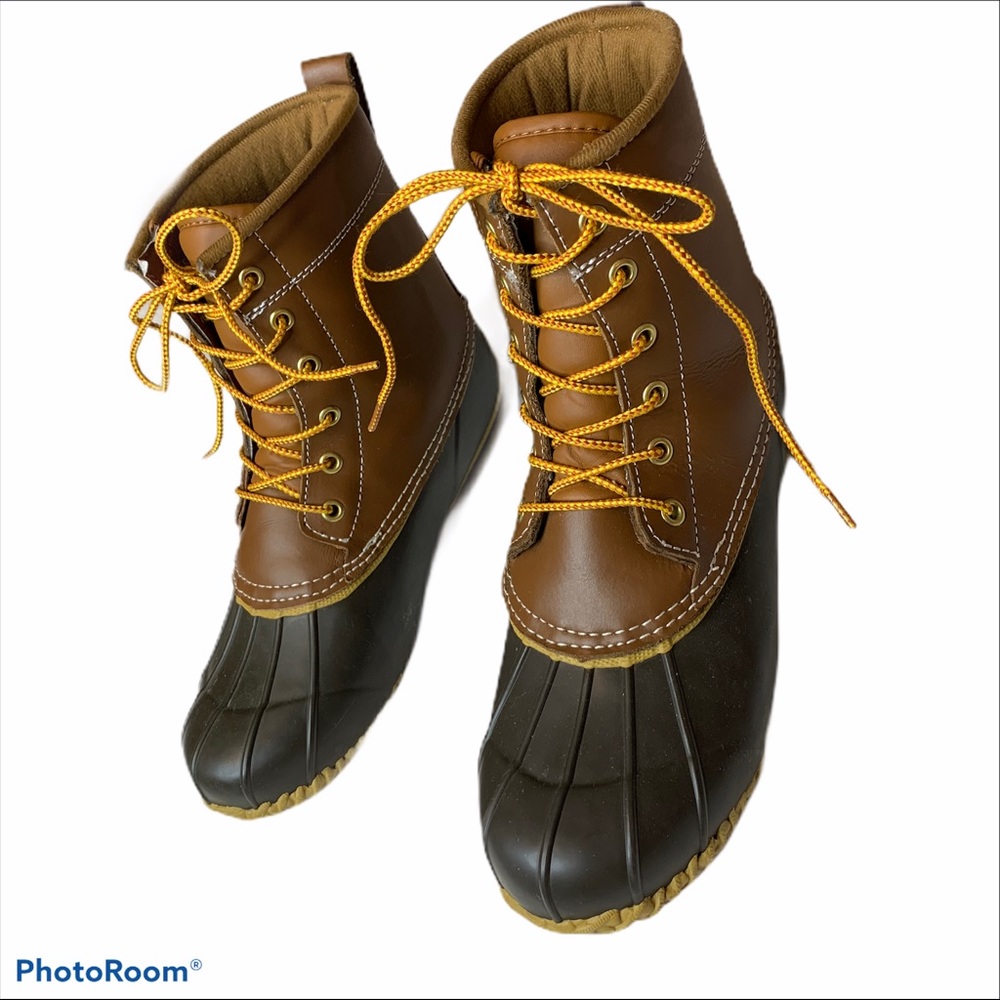 Trail Guide Men’s All Weather Rain Boots Walking and Hiking  Shoes Steel Shank